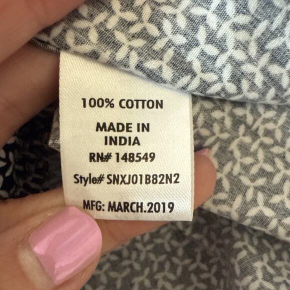 Steve's Jeans Men’s 2X Classic Short Sleeve Button Down Shirt 100% Cotton Office - Picture 4 of 9